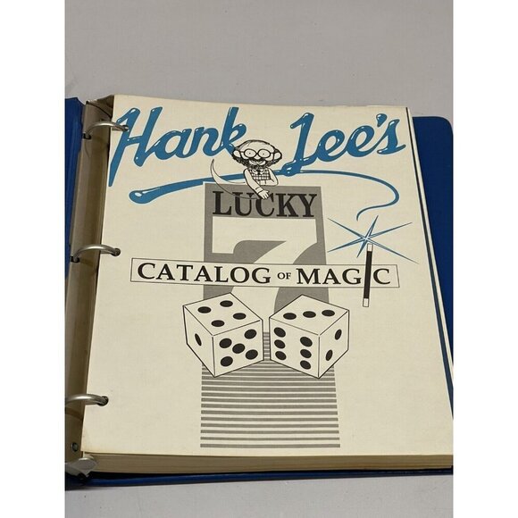 RARE Hank Lee's LUCKY 7 Magic Factory Catalog of Magic 1987 - Picture 1 of 15